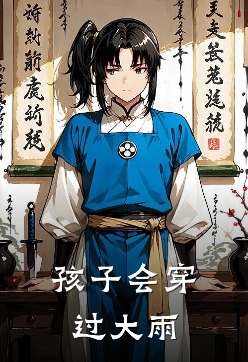 孩子会穿过大雨