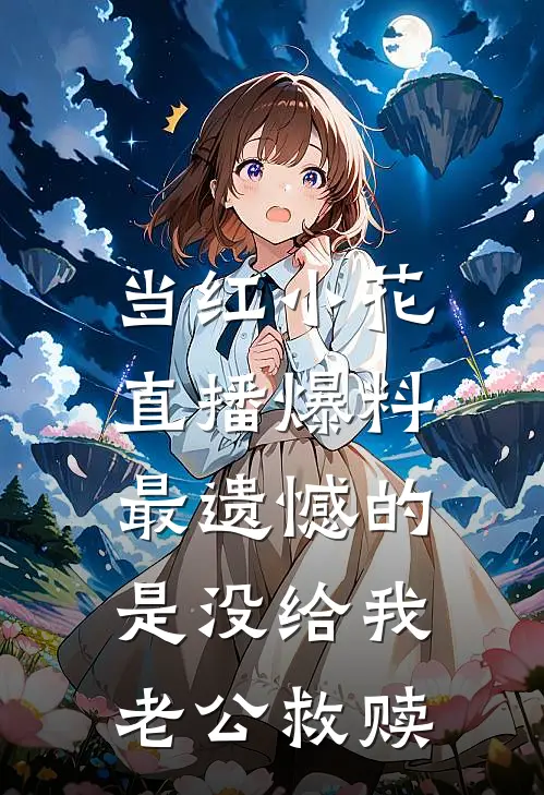 当红小花直播爆料，最遗憾的是没给我老公救赎
