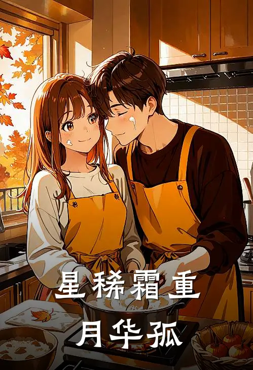 星稀霜重月华孤