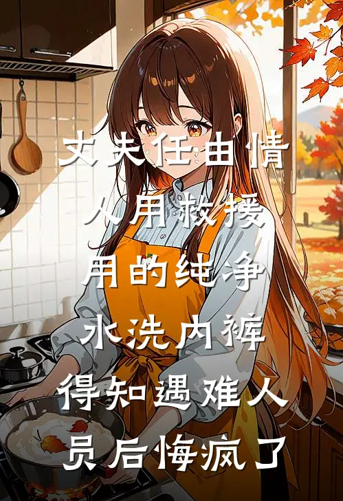 丈夫任由情人用救援用的纯净水洗内裤，得知遇难人员后悔疯了