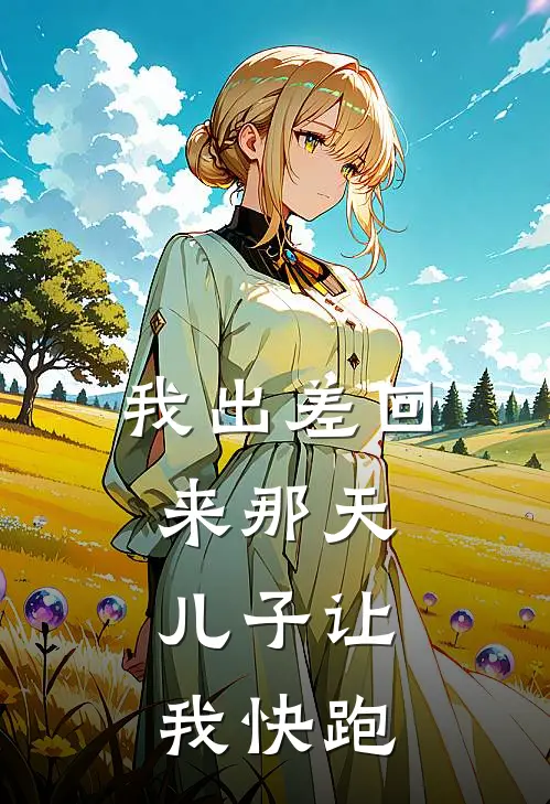 我出差回来那天，儿子让我快跑