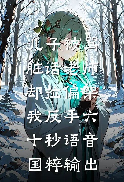 儿子被骂脏话老师却拉偏架，我反手六十秒语音国粹输出
