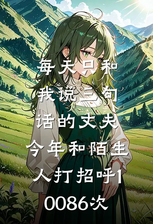 每天只和我说三句话的丈夫，今年和陌生人打招呼10086次