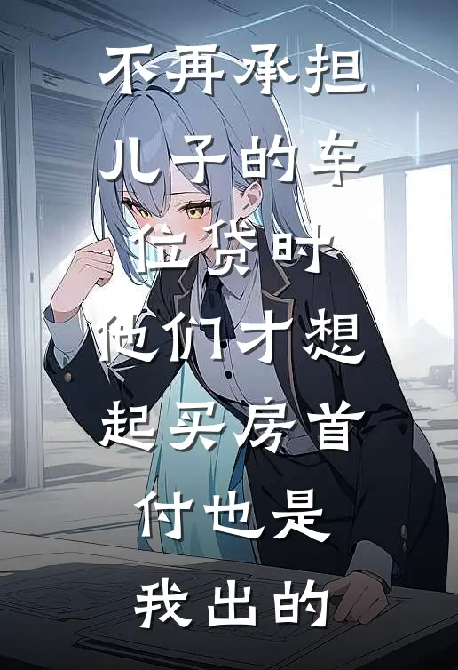 不再承担儿子的车位贷时，他们才想起买房首付也是我出的