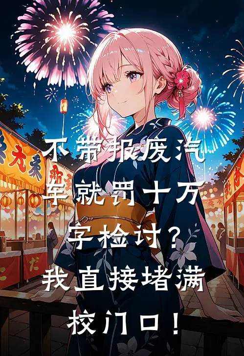 不带报废汽车就罚十万字检讨？我直接堵满校门口！
