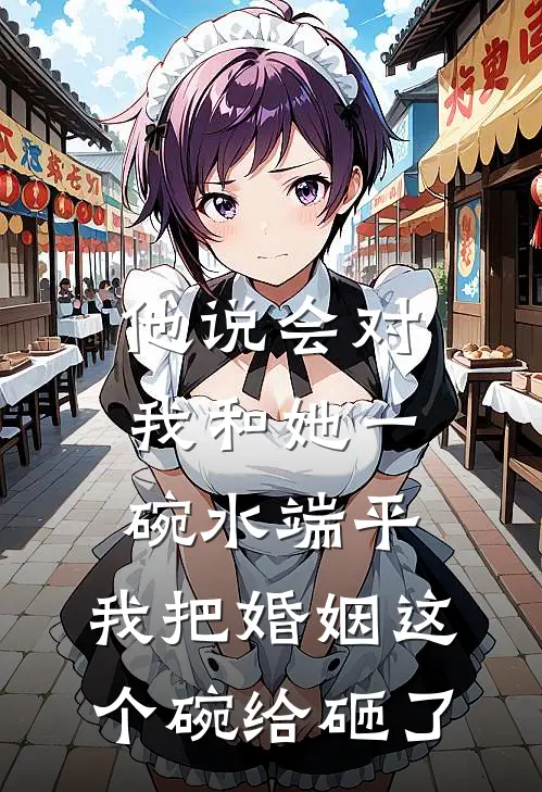 他说会对我和她一碗水端平，我把婚姻这个碗给砸了