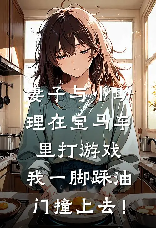 妻子与小助理在宝马车里打游戏，我一脚踩油门撞上去！