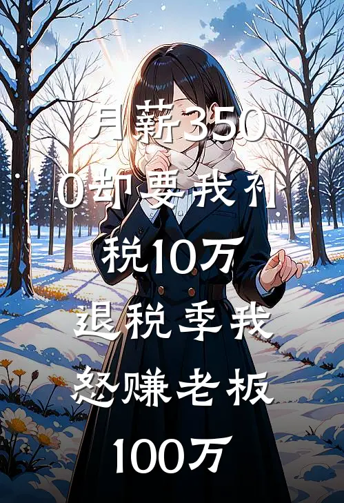 月薪3500却要我补税10万，退税季我怒赚老板100万