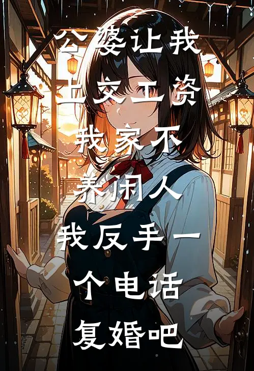 公婆让我上交工资：我家不养闲人，我反手一个电话：复婚吧