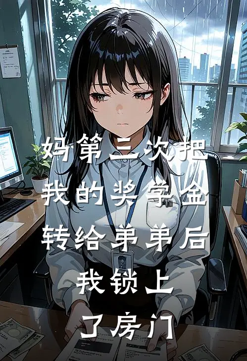 妈第三次把我的奖学金转给弟弟后，我锁上了房门