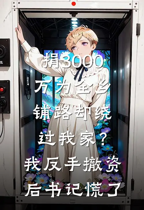 捐3000万为全乡铺路却绕过我家？我反手撤资后书记慌了