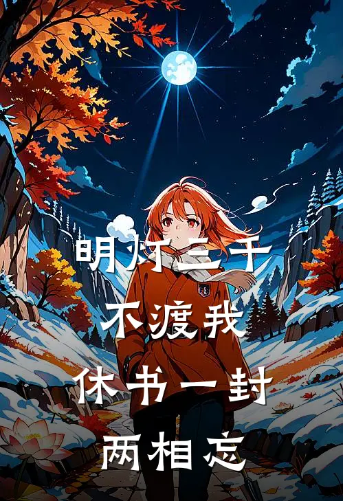 明灯三千不渡我，休书一封两相忘