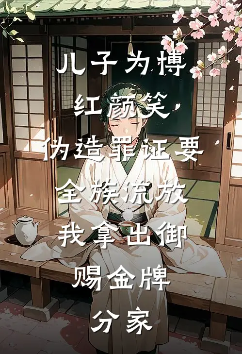 儿子为博红颜笑，伪造罪证要全族流放，我拿出御赐金牌：分家