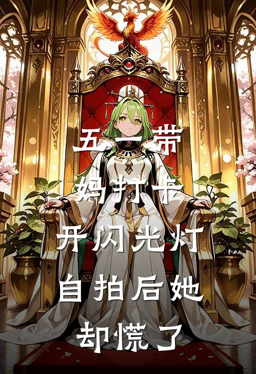 五一带妈打卡，开闪光灯自拍后她却慌了