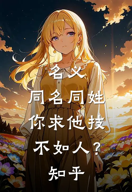 名义：同名同姓，你求他技不如人？知乎