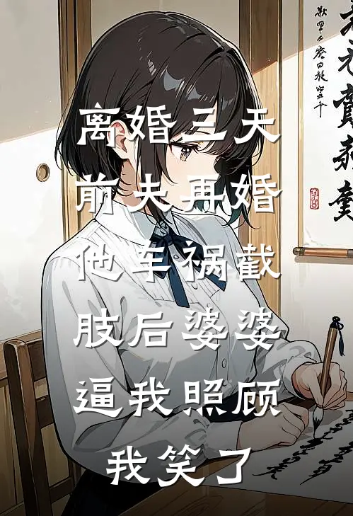 离婚三天前夫再婚，他车祸截肢后婆婆逼我照顾，我笑了