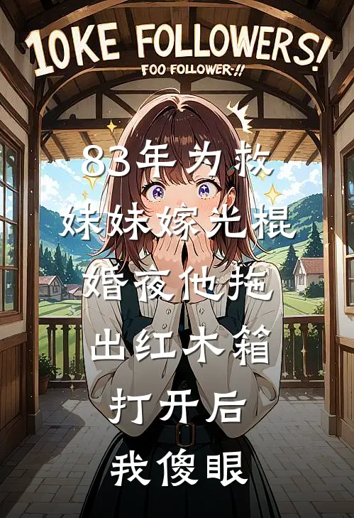 83年为救妹妹嫁光棍，婚夜他拖出红木箱，打开后我傻眼