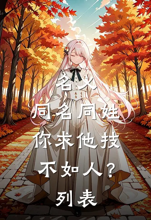 名义：同名同姓，你求他技不如人？列表
