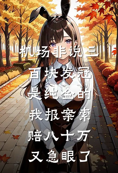 机场非说三百块发冠是纯金的，我报案索赔八十万又急眼了