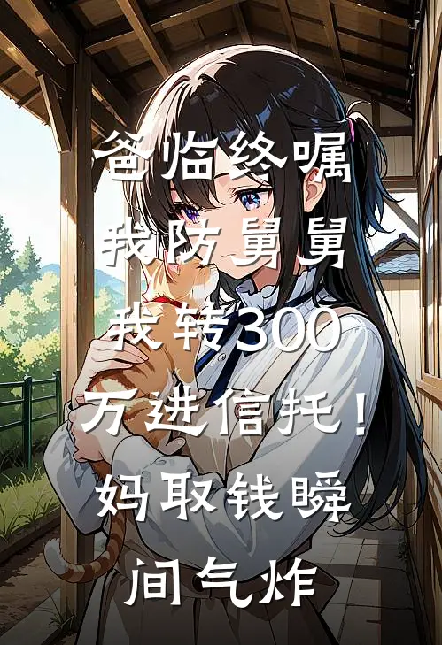 爸临终嘱我防舅舅，我转300万进信托！妈取钱瞬间气炸