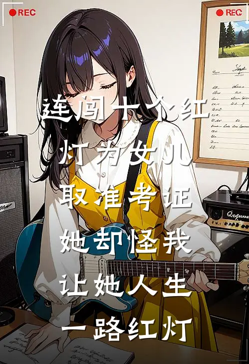 连闯十个红灯为女儿取准考证，她却怪我让她人生一路红灯