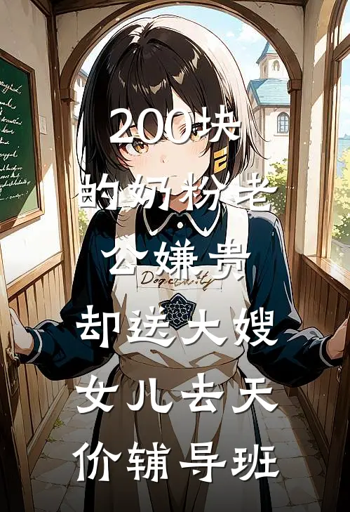200块的奶粉老公嫌贵，却送大嫂女儿去天价辅导班