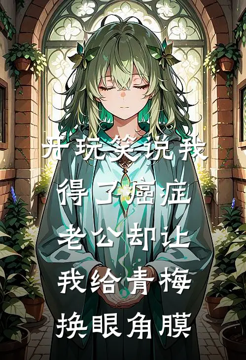 开玩笑说我得了癌症，老公却让我给青梅换眼角膜
