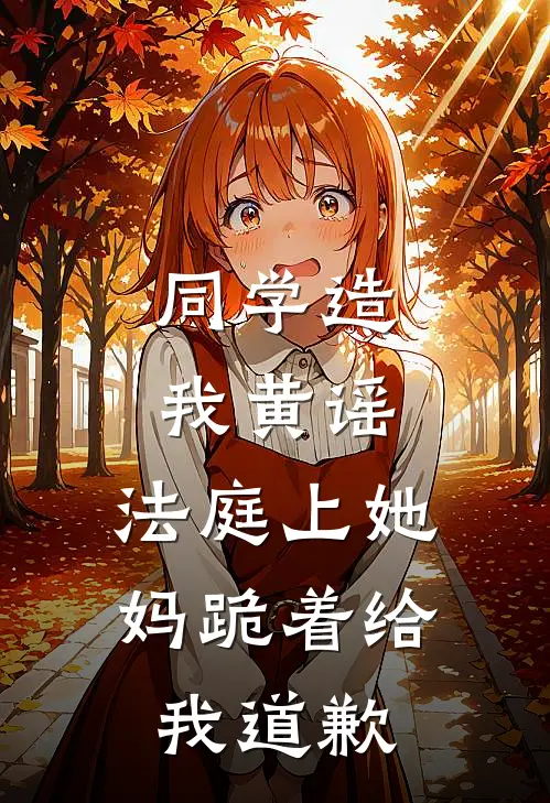 同学造我黄谣，法庭上她妈跪着给我道歉