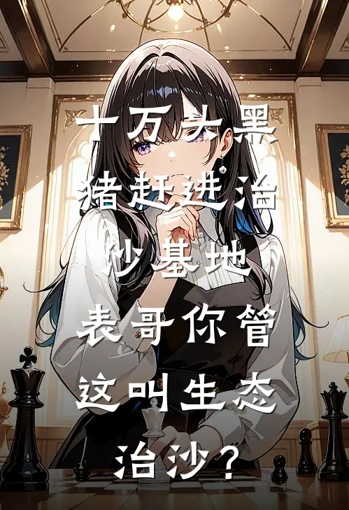 十万头黑猪赶进治沙基地，表哥你管这叫生态治沙？