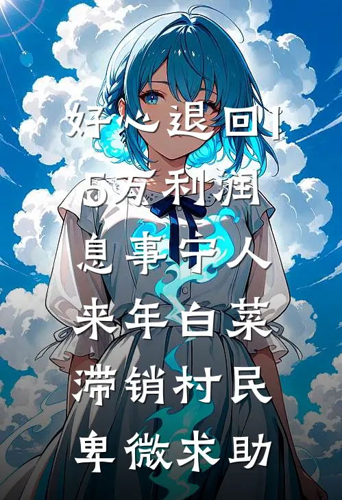好心退回15万利润息事宁人，来年白菜滞销村民卑微求助