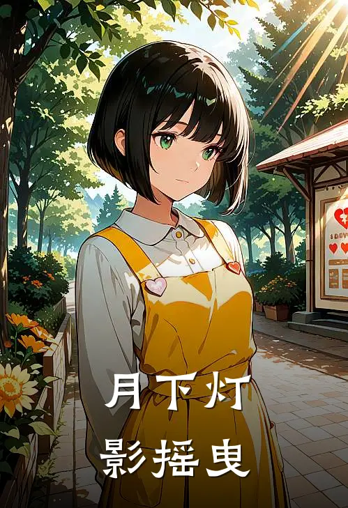 月下灯影摇曳