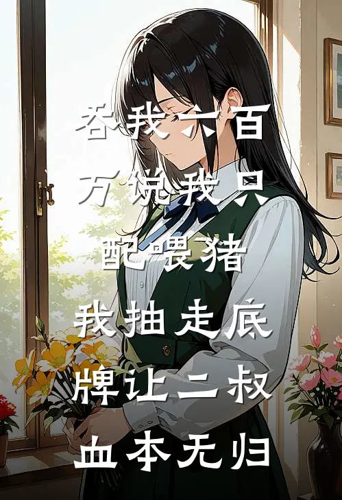 吞我六百万说我只配喂猪，我抽走底牌让二叔血本无归