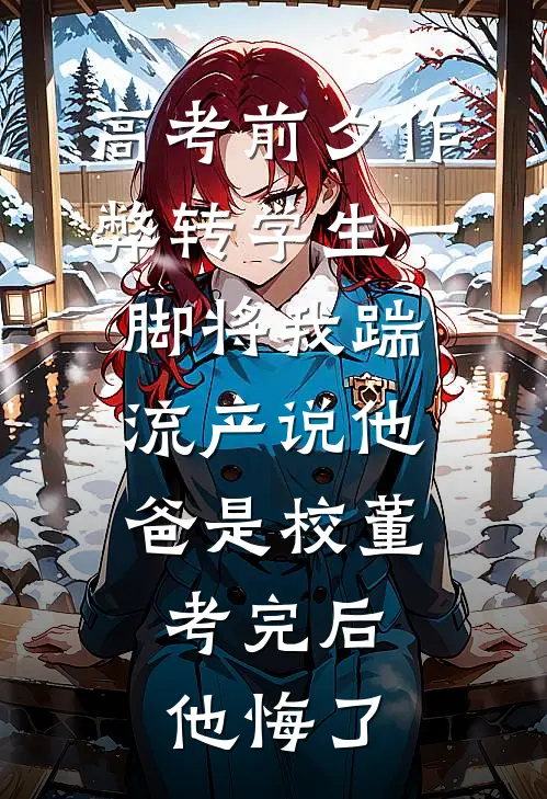 高考前夕作弊转学生一脚将我踹流产说他爸是校董，考完后他悔了