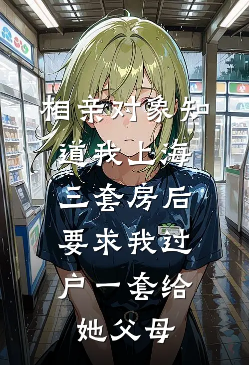 相亲对象知道我上海三套房后，要求我过户一套给她父母