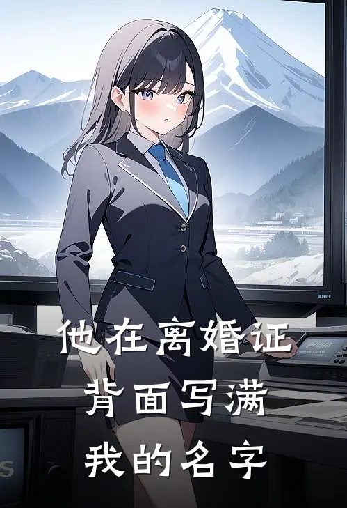 他在离婚证背面写满我的名字