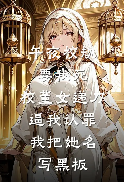 午夜校规要我死，校董女递刀逼我认罪，我把她名写黑板