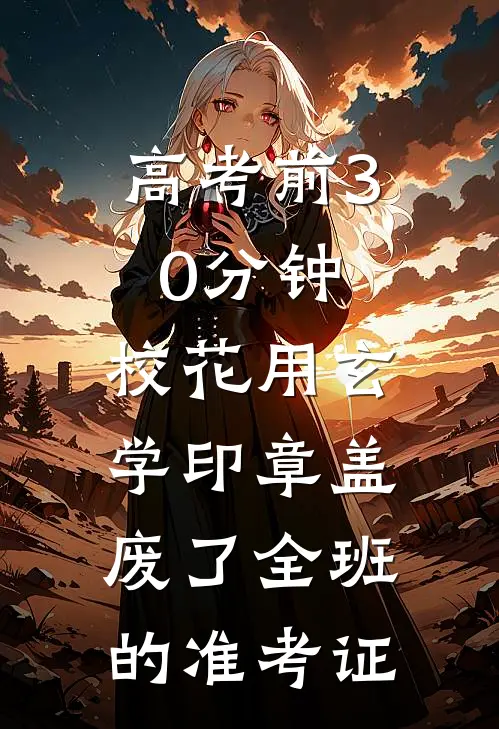 高考前30分钟，校花用玄学印章盖废了全班的准考证
