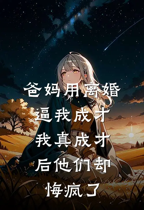 爸妈用离婚逼我成才，我真成才后他们却悔疯了