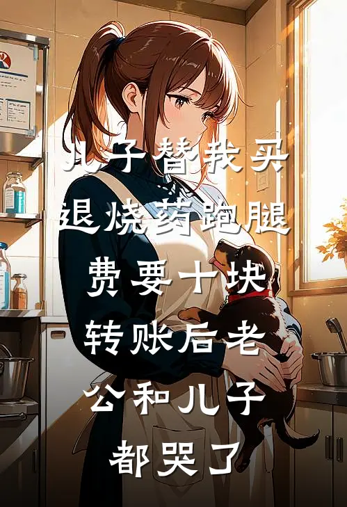 儿子替我买退烧药跑腿费要十块，转账后老公和儿子都哭了