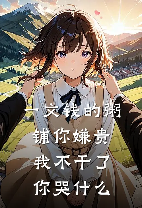 一文钱的粥铺你嫌贵，我不干了，你哭什么