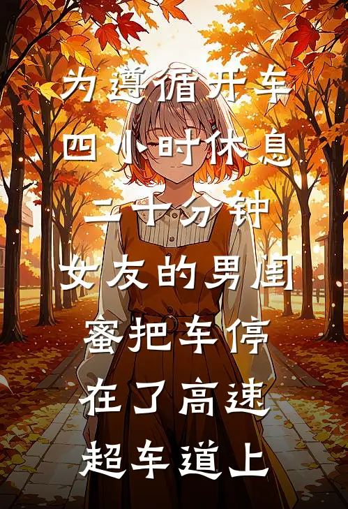 为遵循开车四小时休息二十分钟，女友的男闺蜜把车停在了高速超车道上