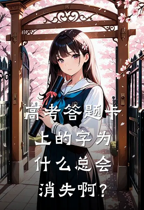 高考答题卡上的字为什么总会消失啊？
