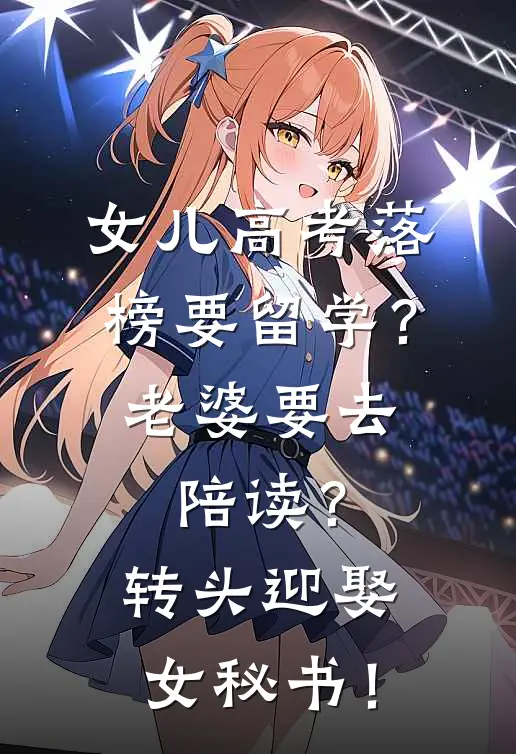 女儿高考落榜要留学？老婆要去陪读？转头迎娶女秘书！
