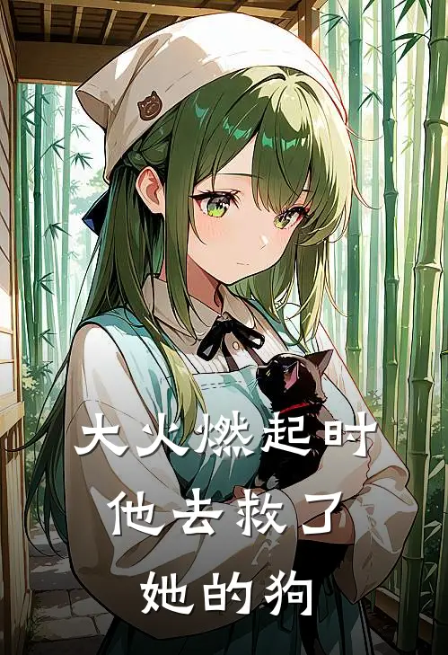 大火燃起时，他去救了她的狗
