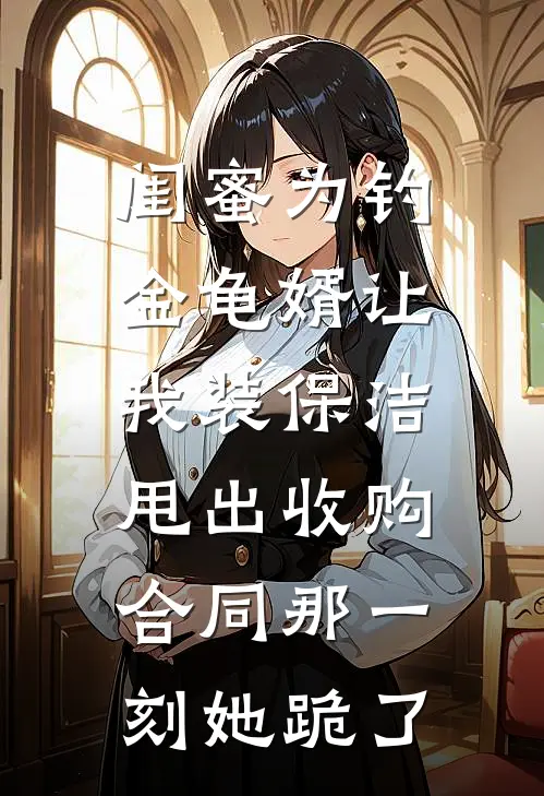 闺蜜为钓金龟婿让我装保洁，甩出收购合同那一刻她跪了