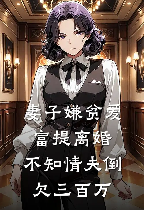 妻子嫌贫爱富提离婚，不知情夫倒欠三百万