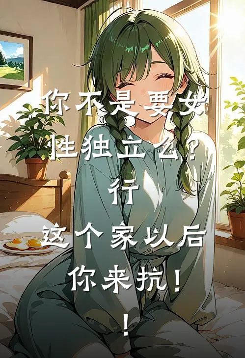 你不是要女性独立么？行，这个家以后你来抗！！