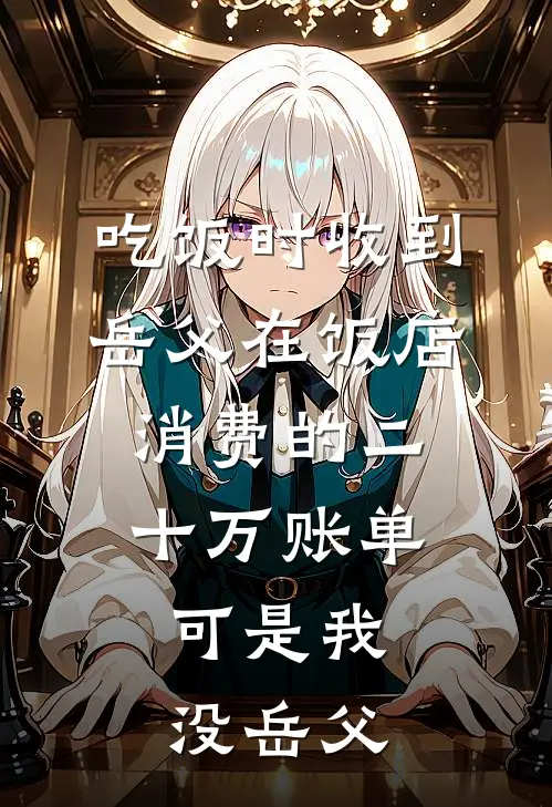 吃饭时收到岳父在饭店消费的二十万账单，可是我没岳父