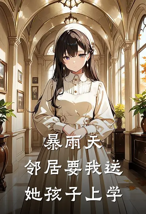 暴雨天，邻居要我送她孩子上学