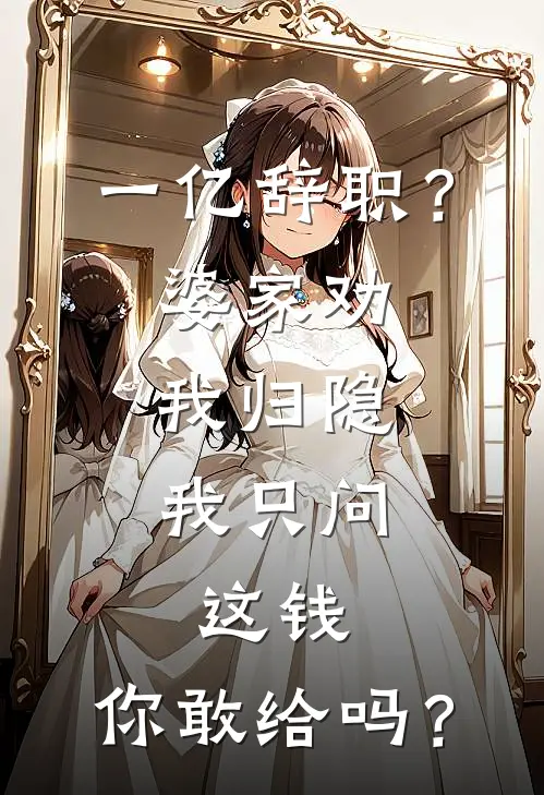 一亿辞职？婆家劝我归隐，我只问：这钱，你敢给吗？